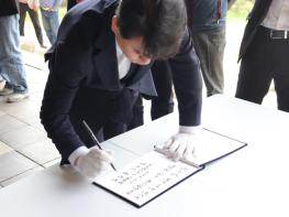 제22대 총선 천안시갑 문진석 당선인, 첫 일정으로 독립기념관·유관순 열사 사적지 방문 기사 이미지
